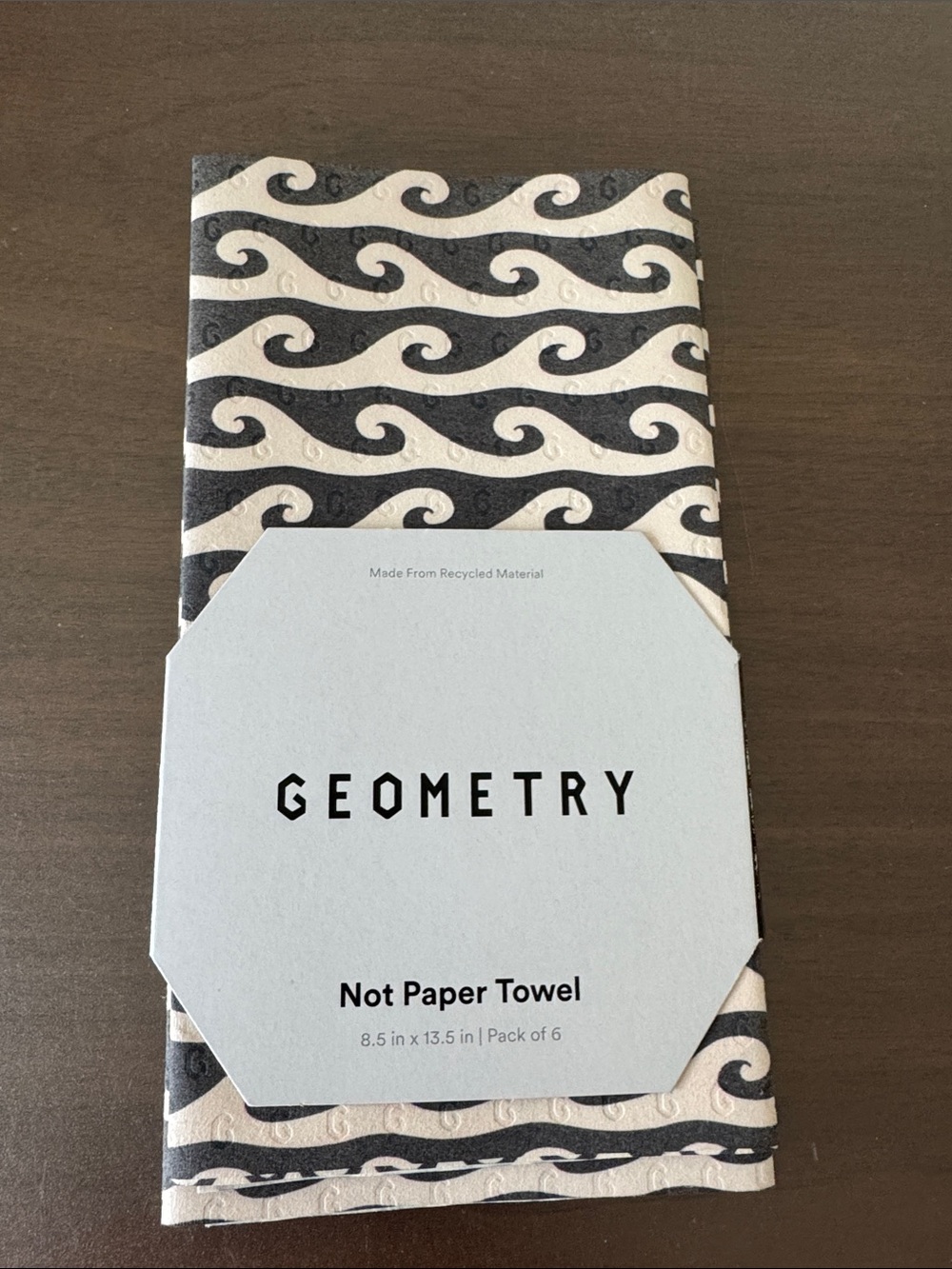 Geometry NWT Not Paper Towel, pack of 6